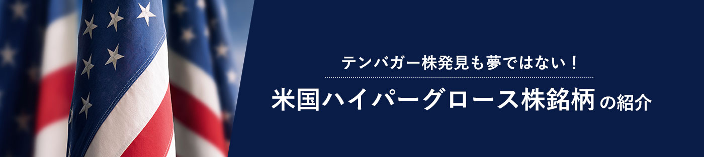 米国ハイパーグロース株銘柄の紹介